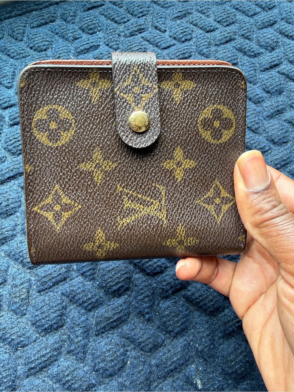 Louis Vuitton Monogram Compact Wallet - Brown/Gold